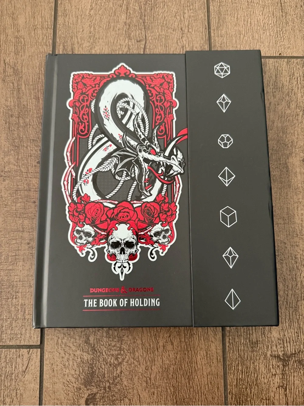Dungeons And Dragons Book Of Holding Blank Grid / Graph Paper Notebook New WOTC
